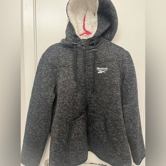 Reebok Sweaters - Reebok faux fur sherpa jacket